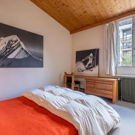 Vintage Appt With Balcony- View On Mont Blanc * Шамони