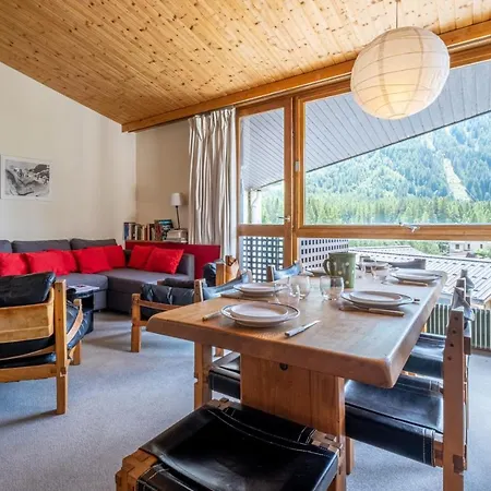 Vintage Appt With Balcony- View On Mont Blanc Апартаменты